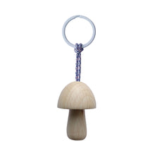 Wooden Mushroom Keychain - Nr. 6