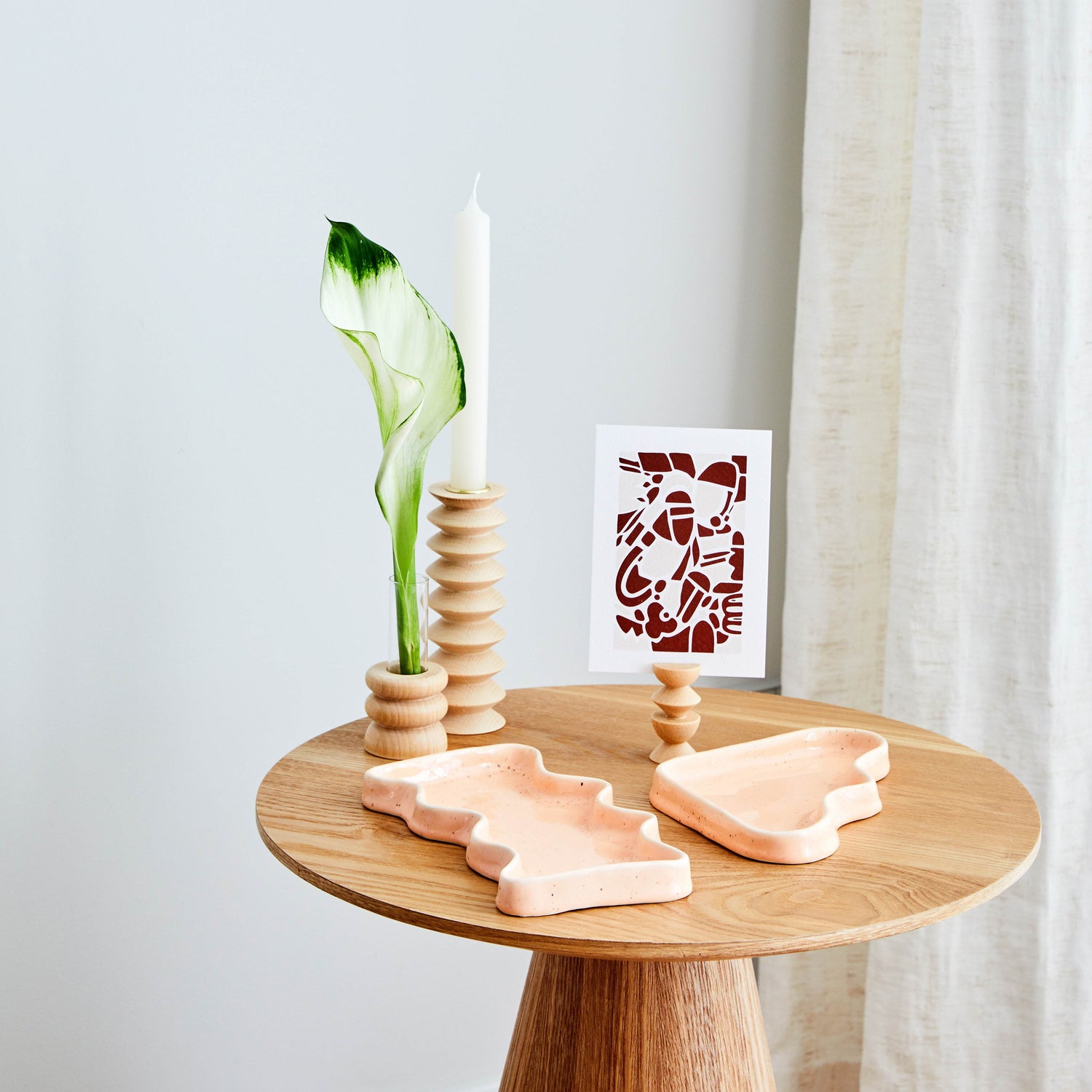 Totem Wooden Accessories | Candle Holders, Vases & Picture/Postcard Stands | Portugal