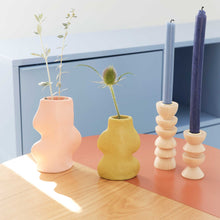 Fluxo Ceramic Vase -  Medium Pink