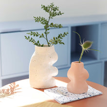 Fluxo Ceramic Vase -  Small Pink