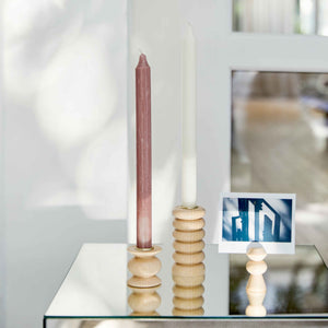 Totem Wooden Candle Holder - Medium Nº 1