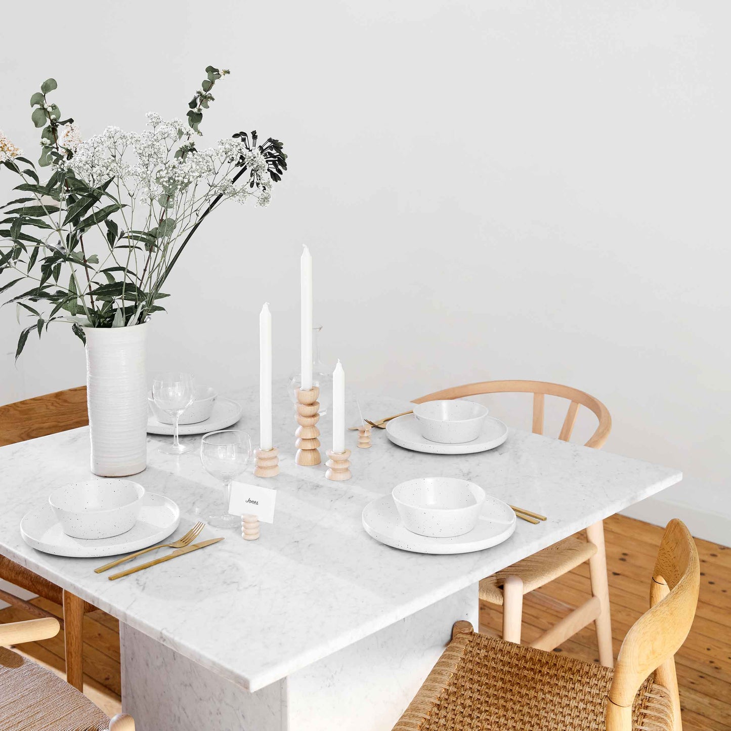 Totem Wooden Candle Holder - Short Nº 1