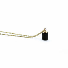 Gold Necklace - Tiny Weight Charm
