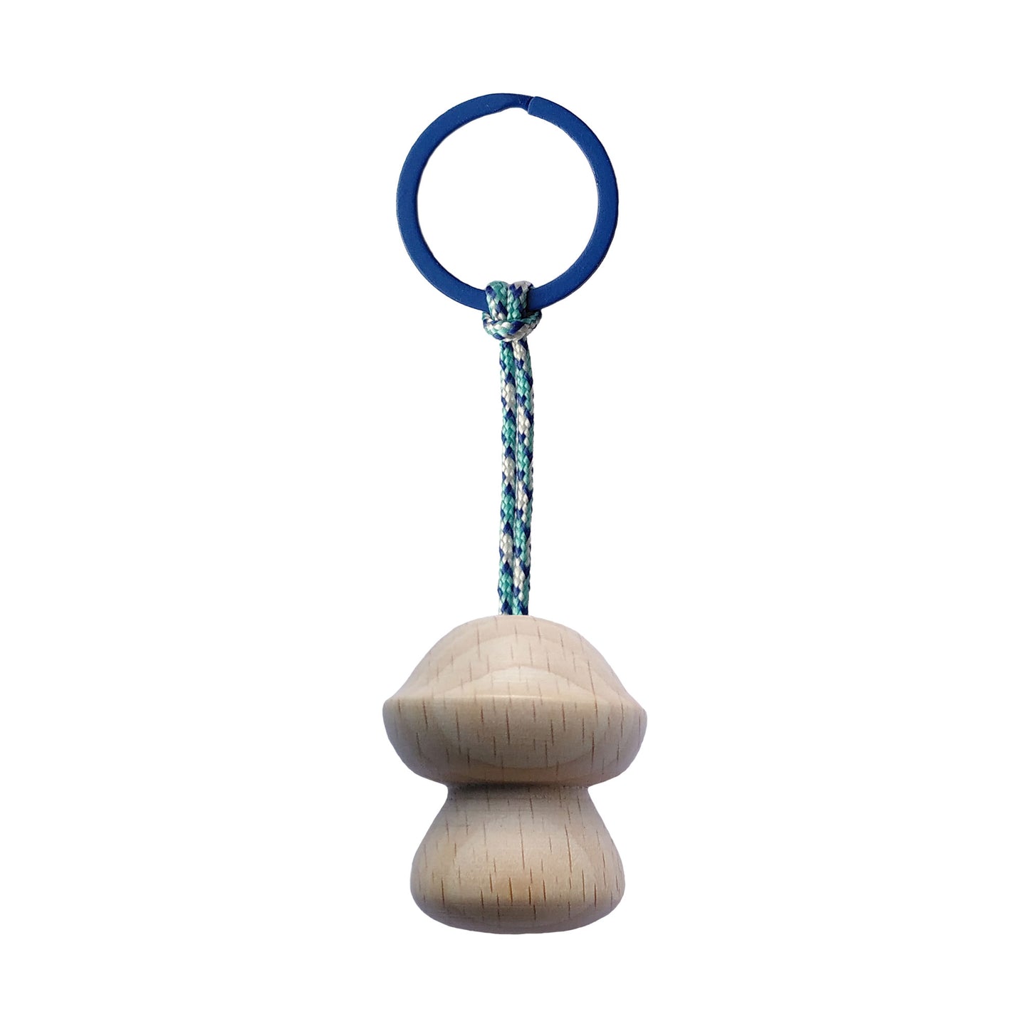 Schlüsselanhänger Pilz aus Holz - Nr. 1