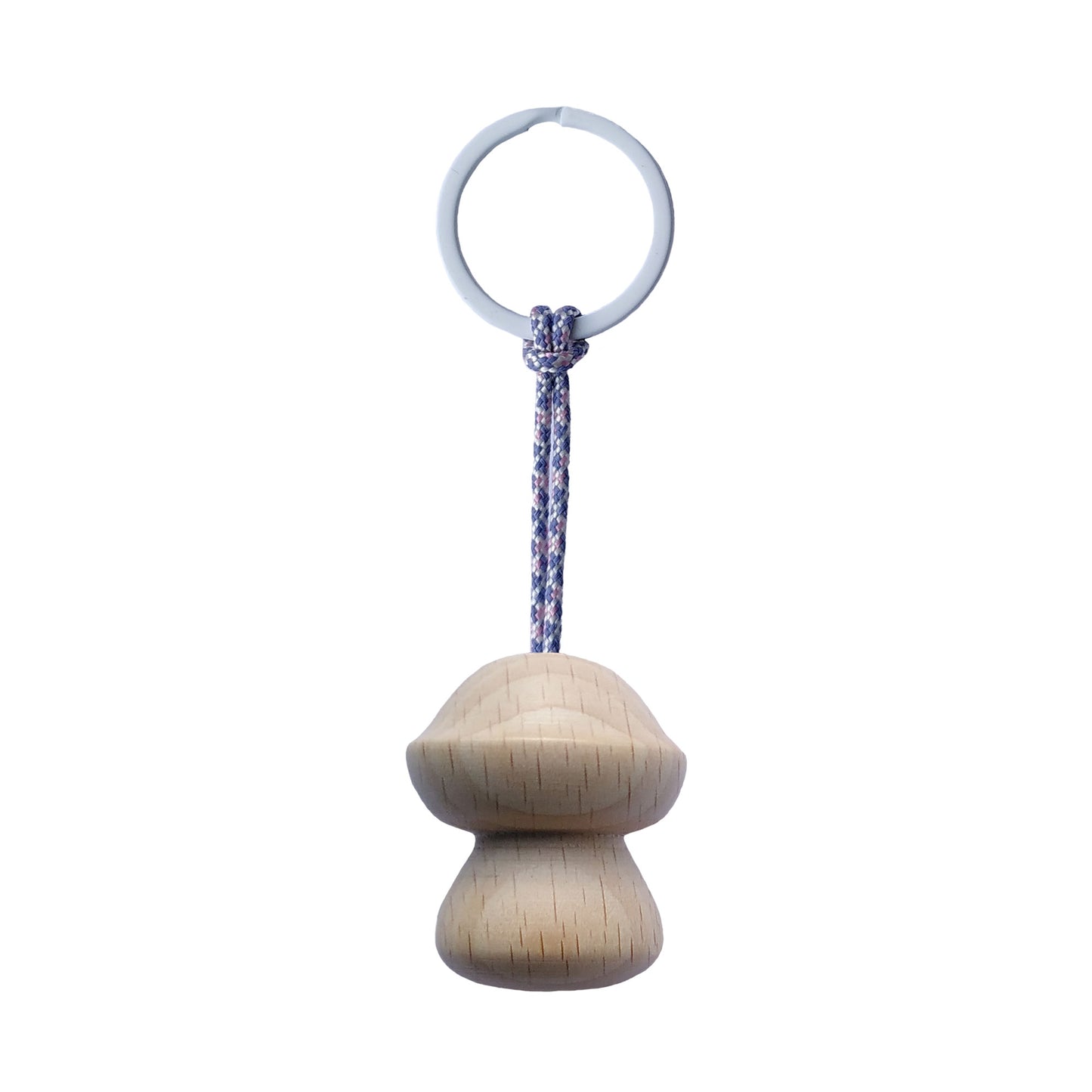 Schlüsselanhänger Pilz aus Holz - Nr. 1