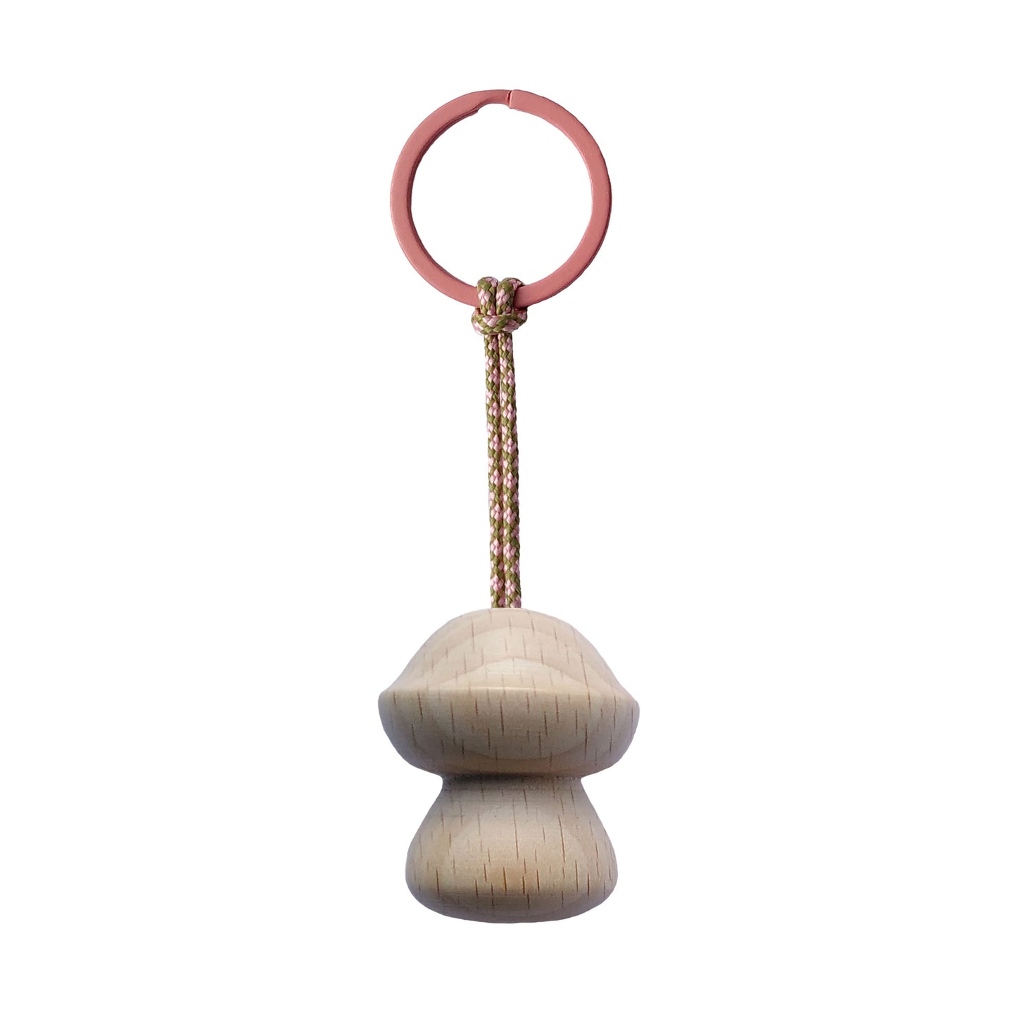 Schlüsselanhänger Pilz aus Holz - Nr. 1