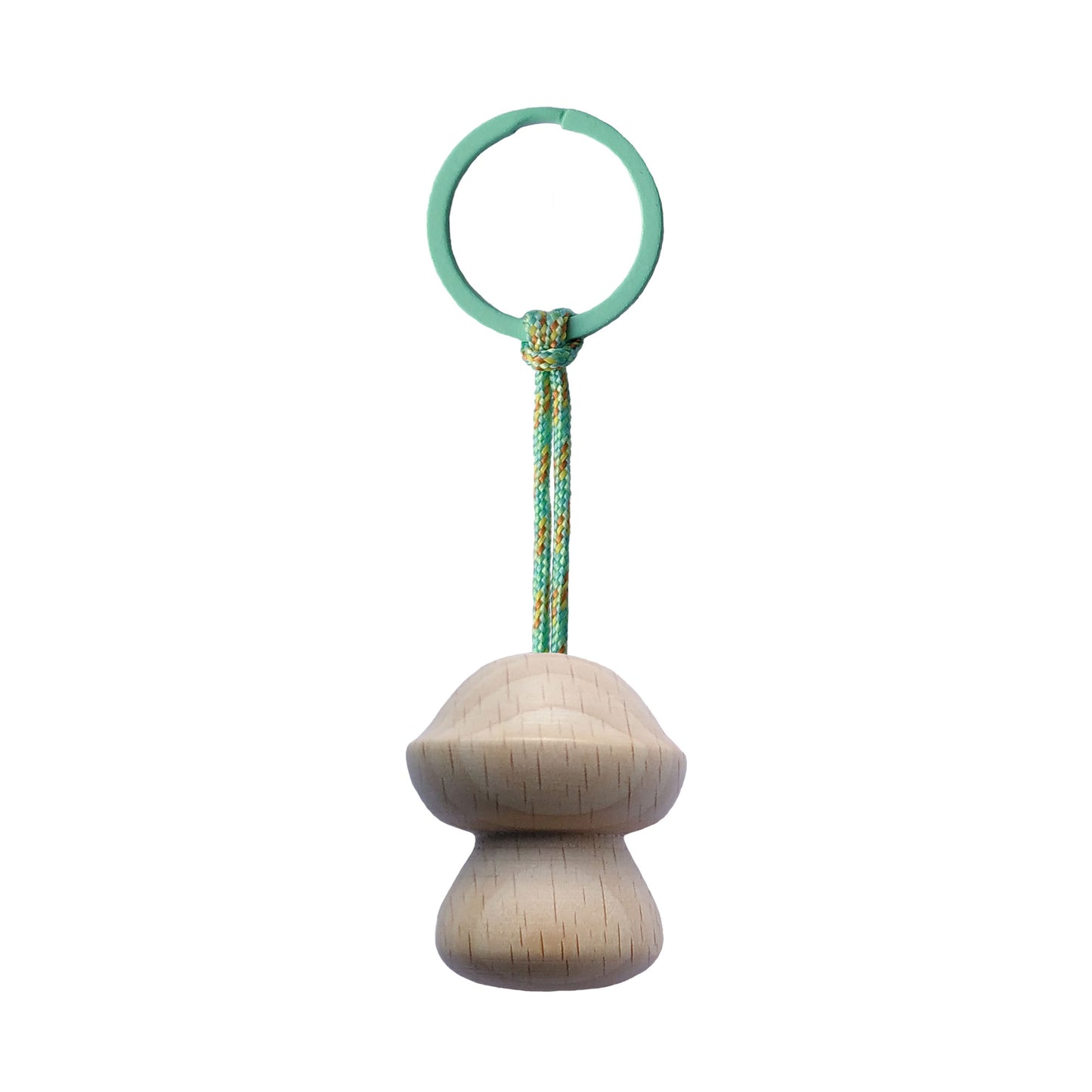 Schlüsselanhänger Pilz aus Holz - Nr. 1