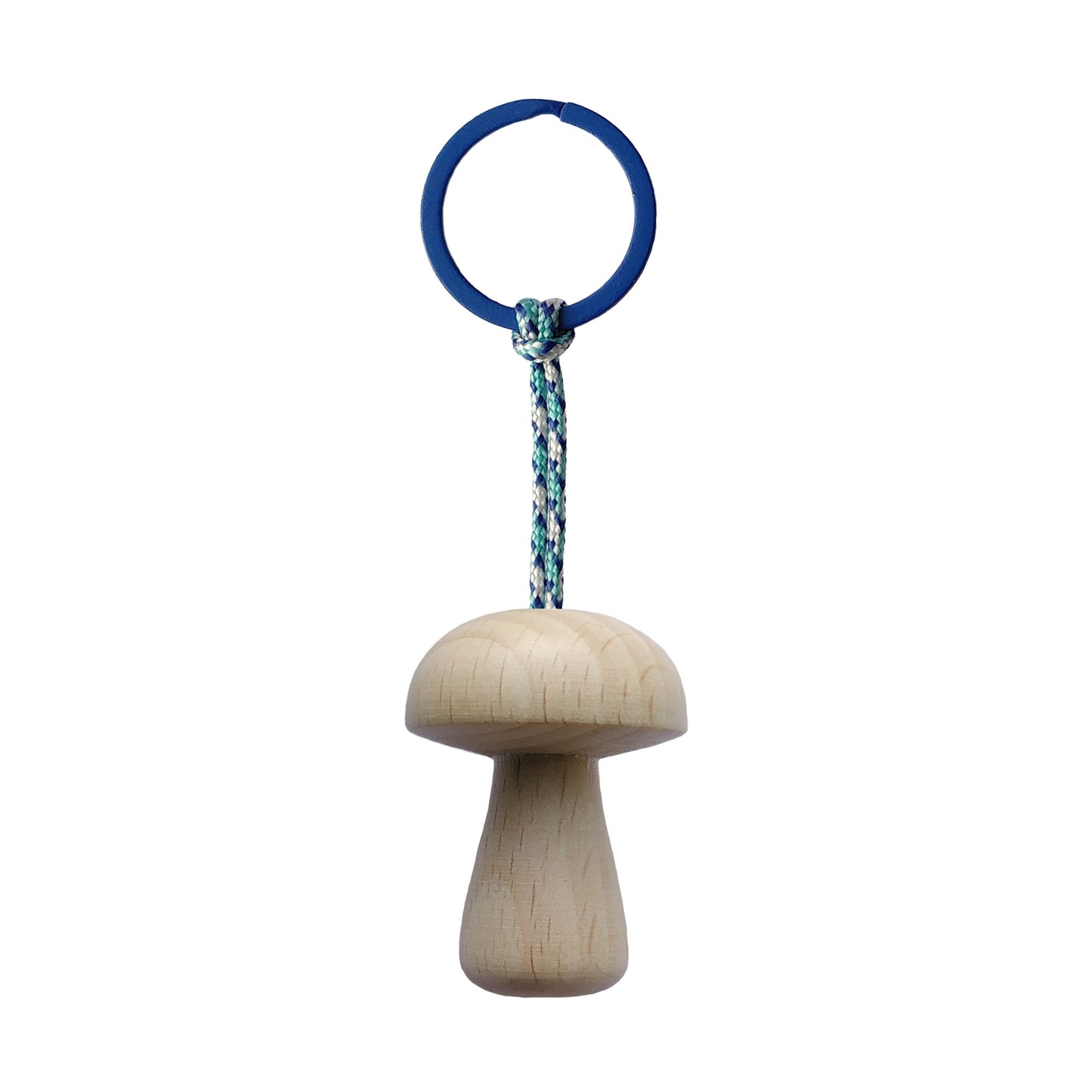 Schlüsselanhänger Pilz aus Holz - Nr. 3