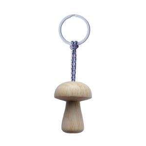 Wooden Mushroom Keychain - Nr. 3
