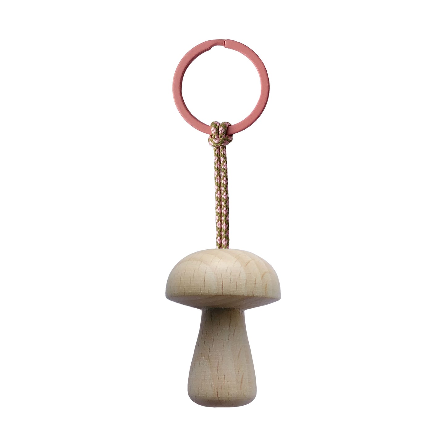 Schlüsselanhänger Pilz aus Holz - Nr. 3