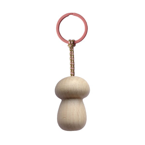 Wooden Mushroom Keychain - Nr. 5