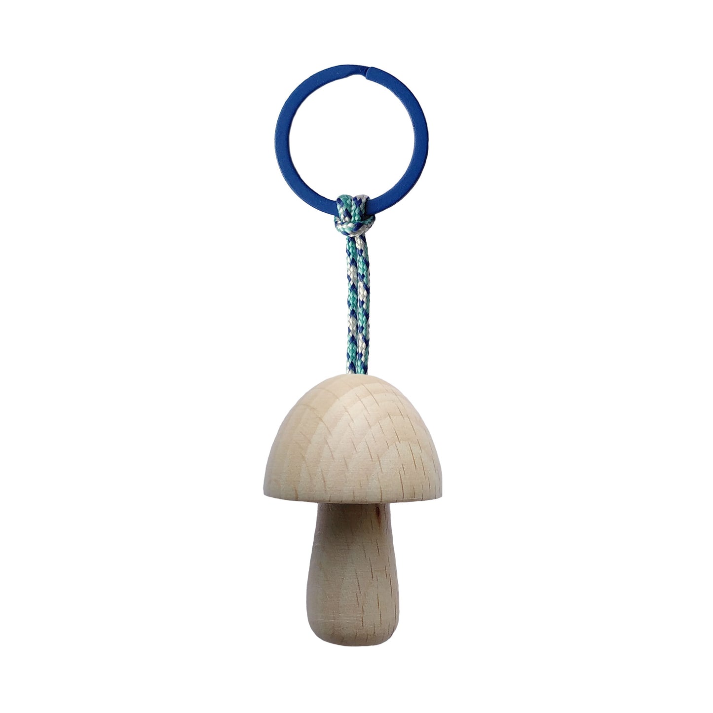 Pilz-Schlüsselanhänger aus Holz - Nr. 6