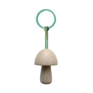 Wooden Mushroom Keychain - Nr. 6