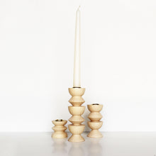Totem Wooden Candle Holder - Tall Nº 3