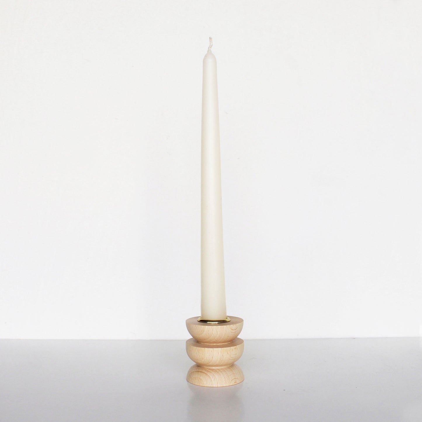 Totem Wooden Candle Holder - Short Nº 4