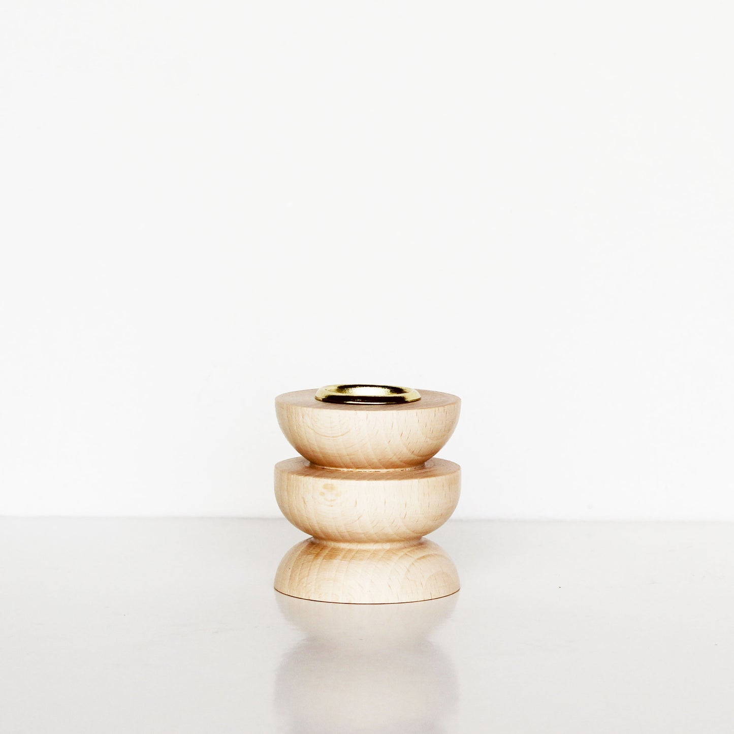 Totem Wooden Candle Holder - Short Nº 4