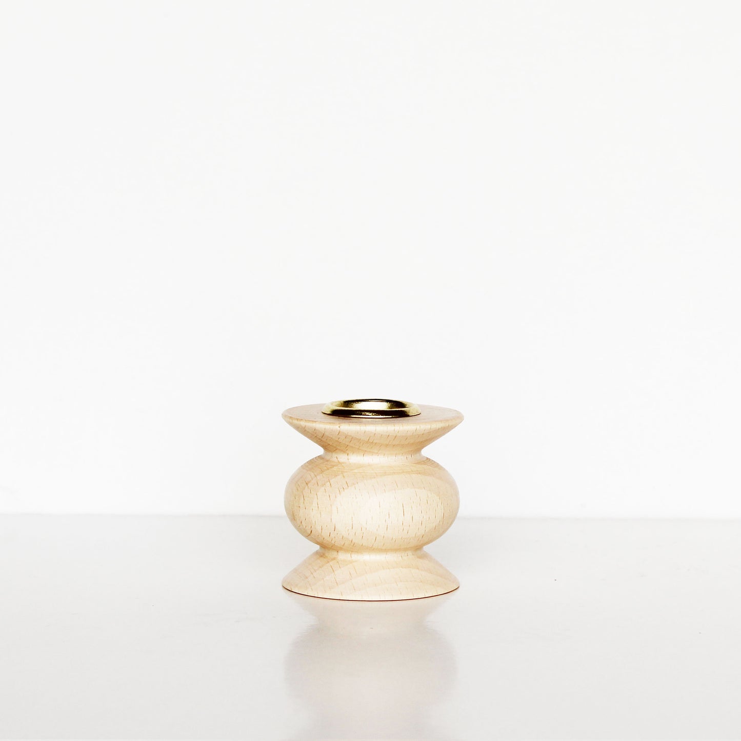 Totem Wooden Candle Holder - Short Nº 5