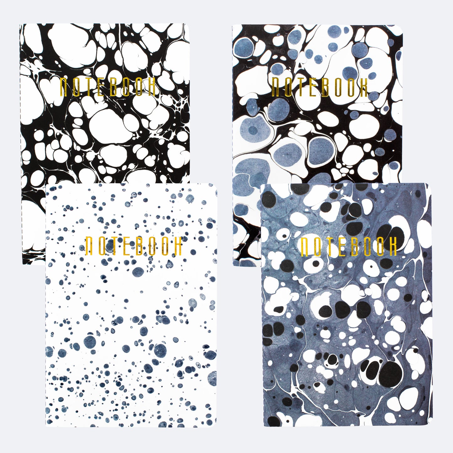 Set of 4 - Beautiful Mess Notebooks