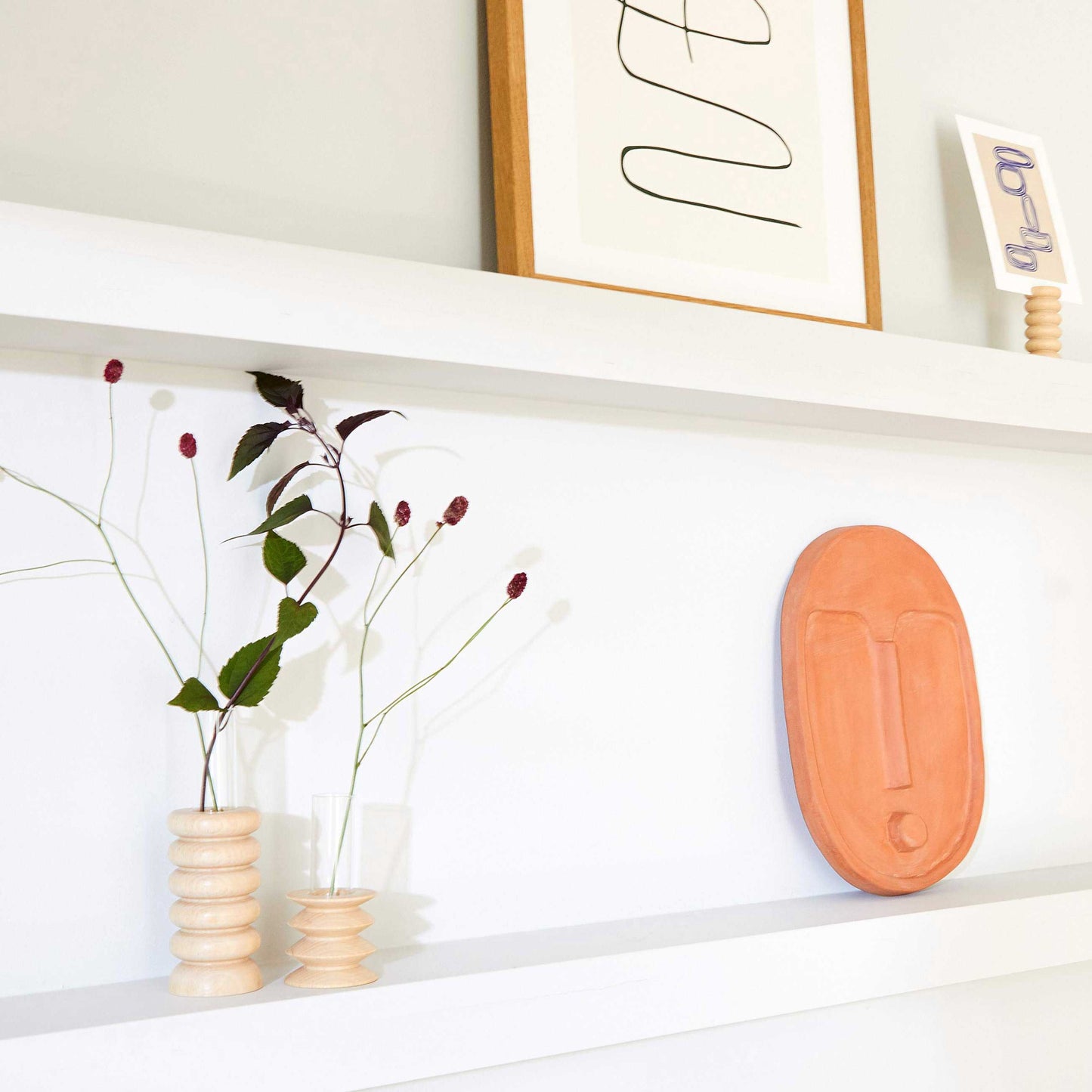 Totem Wooden Vase - Short Nº 2