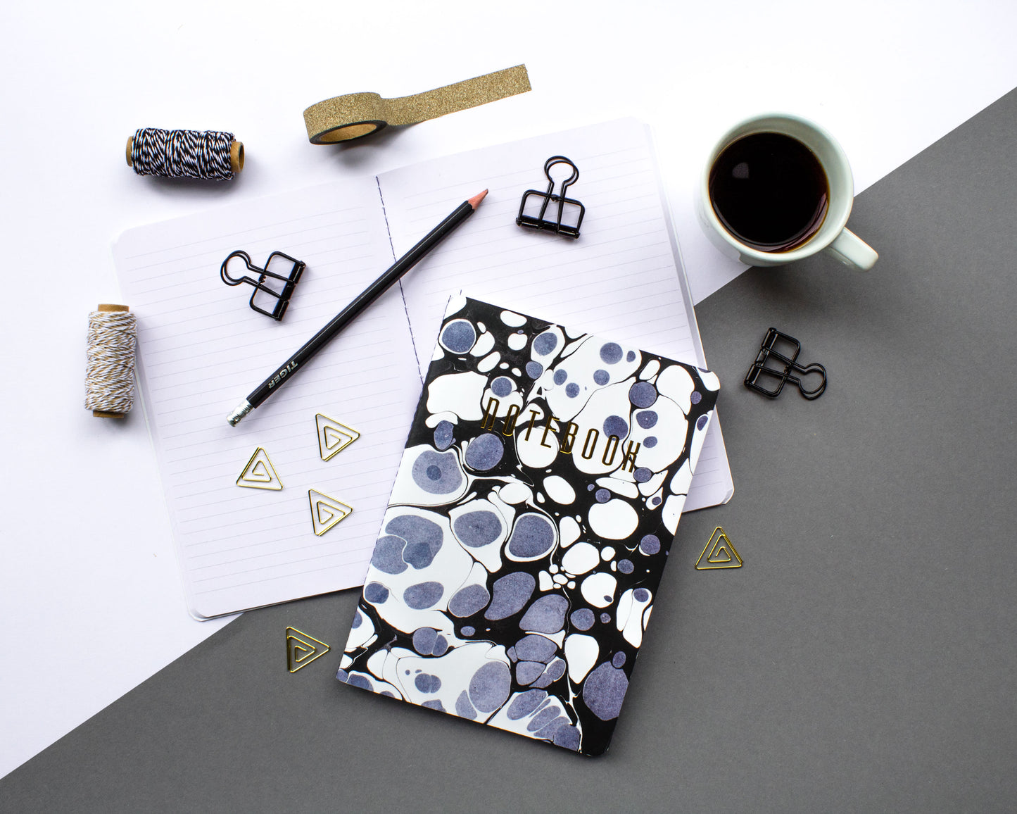 Set of 4 - Beautiful Mess Notebooks