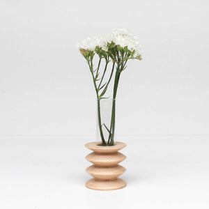 Totem Wooden Vase - Short Nº 2
