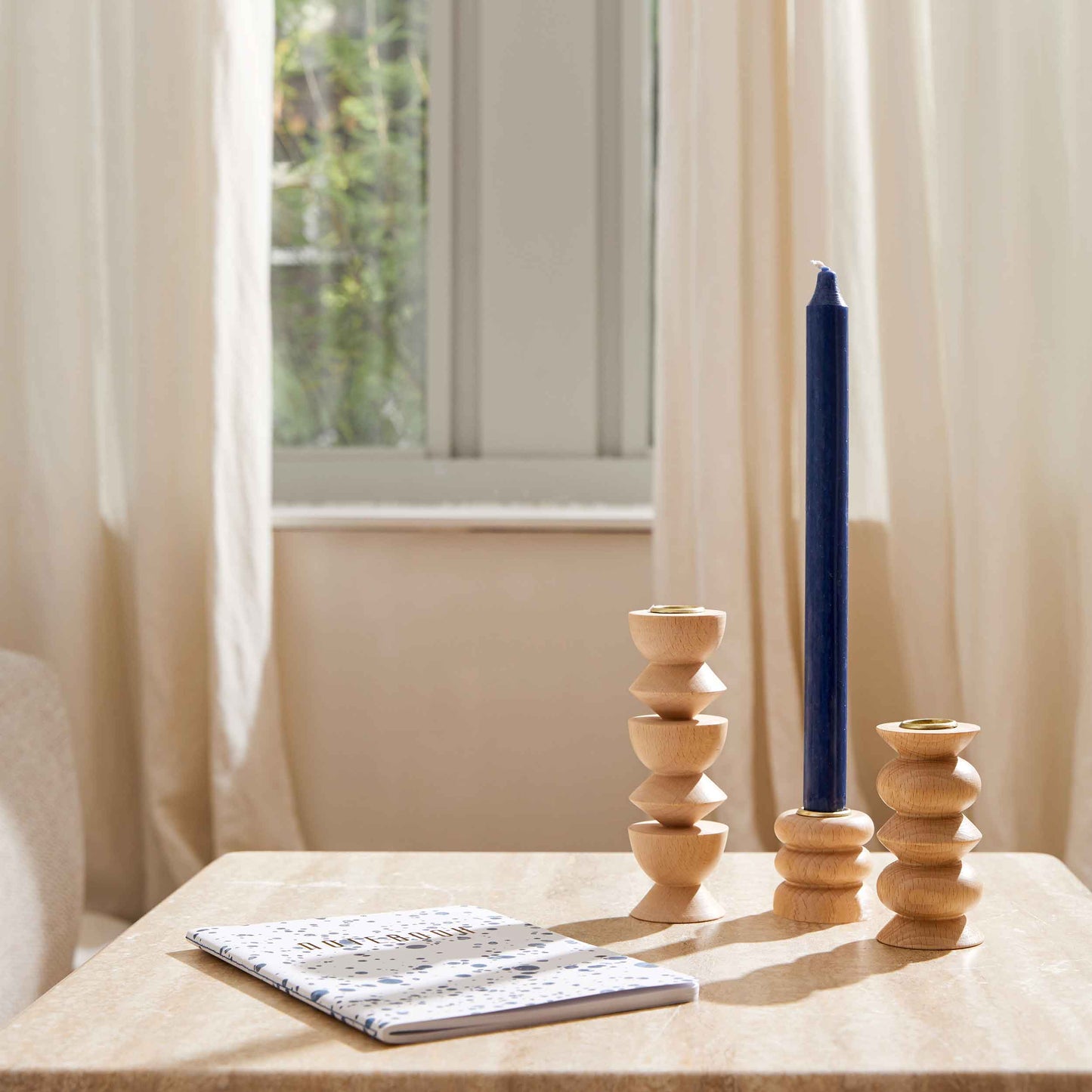 Totem Wooden Candle Holder - Short Nº 1