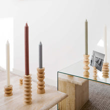 Totem Wooden Candle Holder - Tall Nº 2
