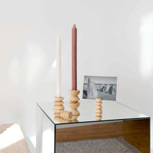Totem Wooden Candle Holder - Medium Nº 3